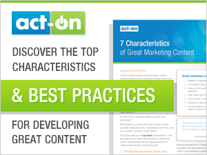 Act-On Banner Ad